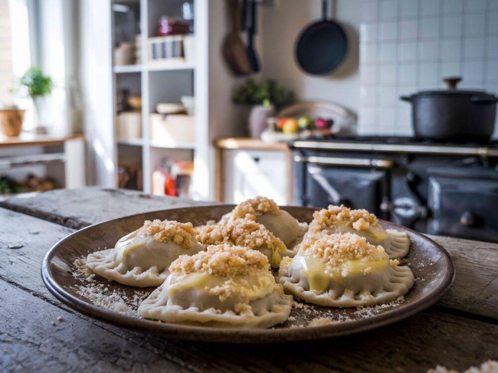 domowe pierogi leniwe