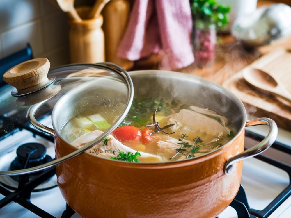 gotowanie rosołu