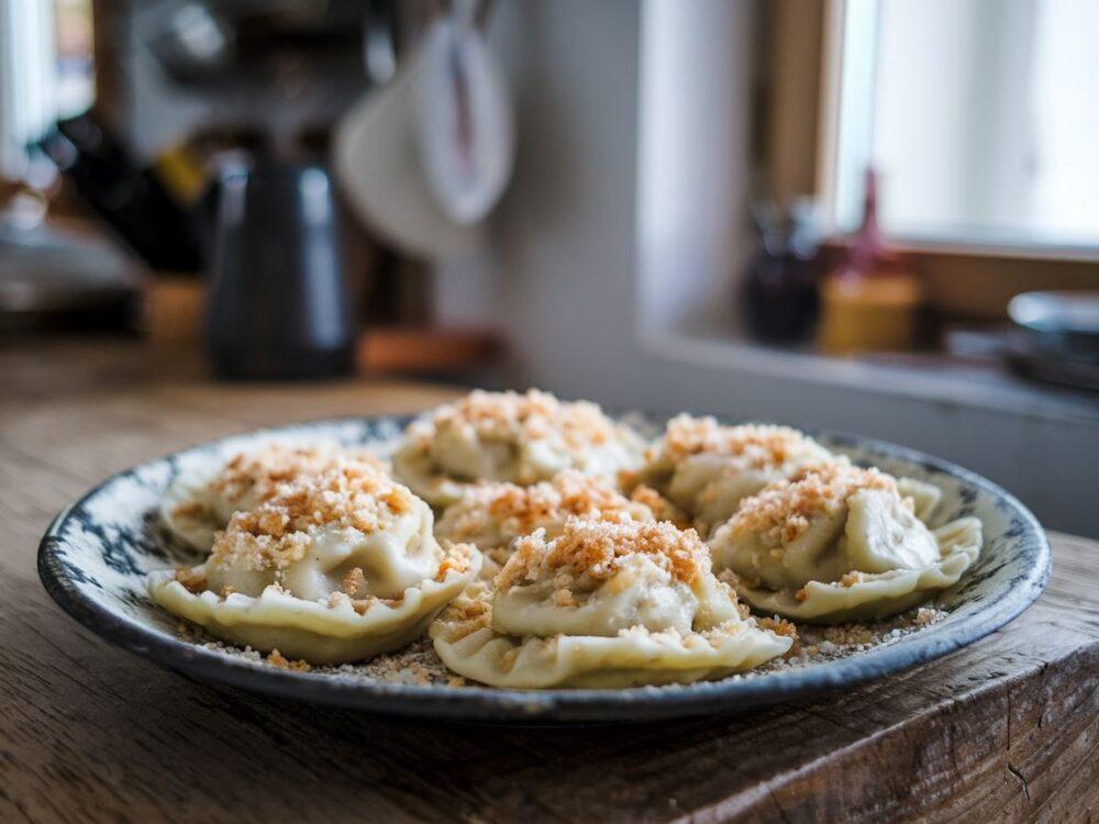 kluski leniwe z masłem