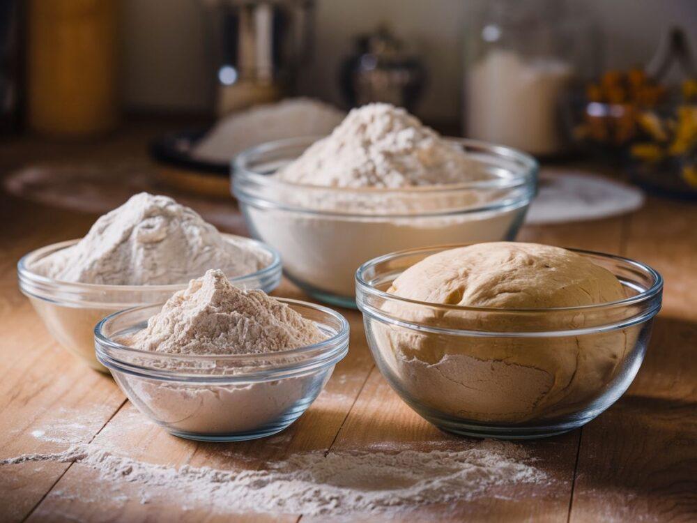 przygotowanie ciasta drożdżowego