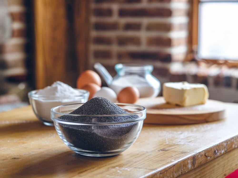 składniki do makowca