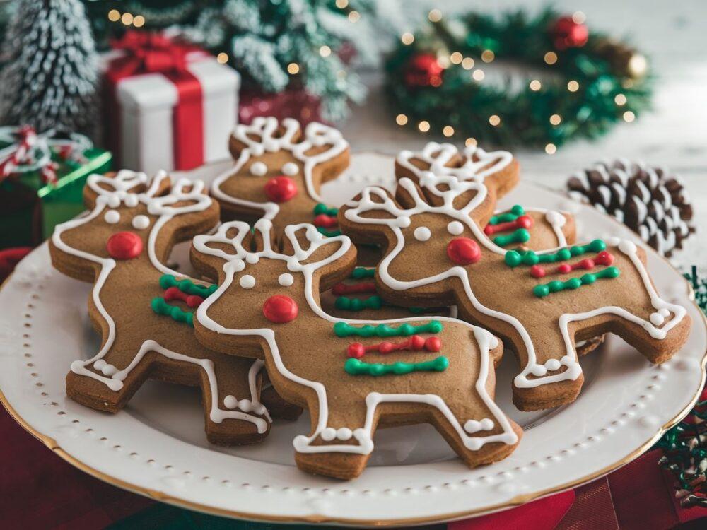 świąteczne ciasteczka renifery