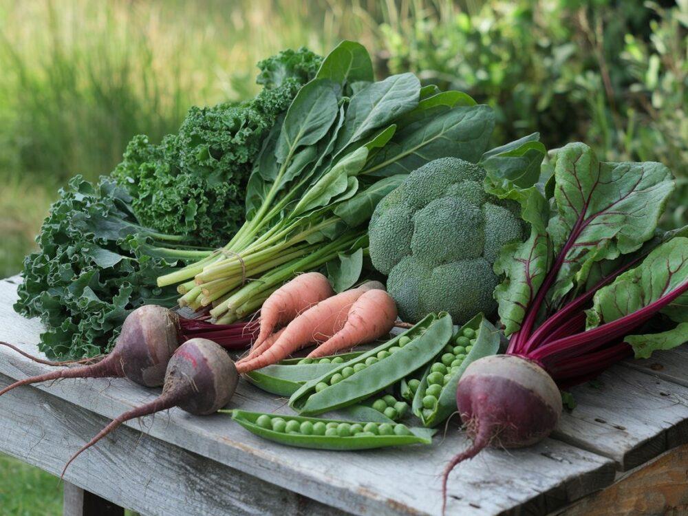 zielone warzywa liściaste